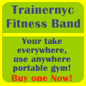 trainernyc fitness band - your take everywhere, use anywhere portable gym!